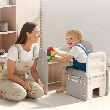 Las mejores mesas de actividades para que bebés y niños jueguen a su aire
