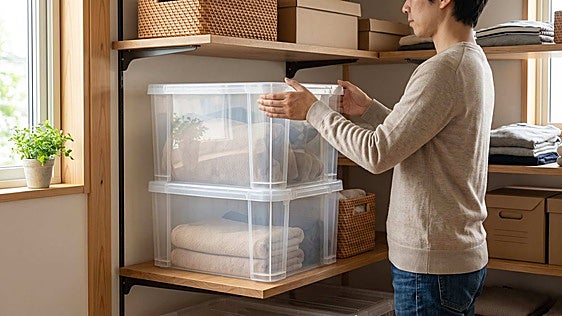 Guarda, organiza y encuentra todo rápido con estas prácticas cajas de almacenaje