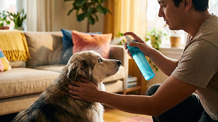 Los mejores champús secos para perros y gatos entre baños
