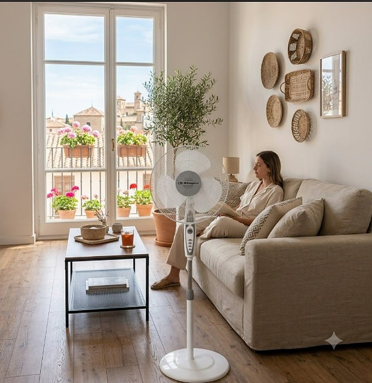 Refresca tu hogar sin complicaciones con el Orbegozo SF 0147 de 40 cm