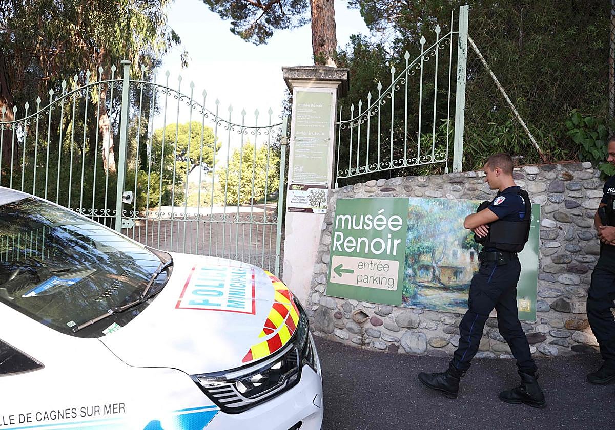 Roban tres cuadros valorados en 9 millones del museo Renoir de Francia