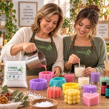 Si te gustan las velas, no te pierdas estos kits para poder hacerlas tú mismo en casa