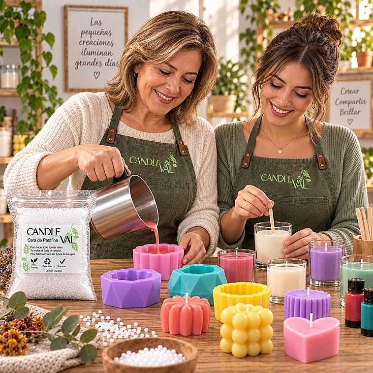 Si te gustan las velas, no te pierdas estos kits para poder hacerlas tú mismo en casa