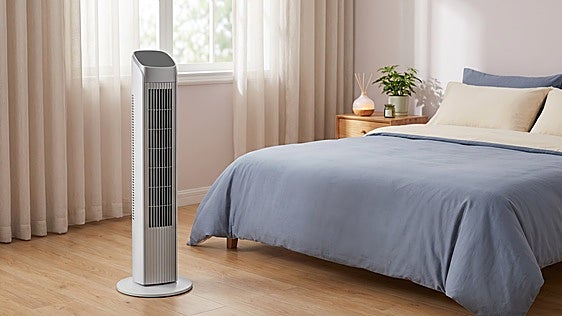 Duerme fresco y sin ruido con el ventilador de torre Rowenta Eole Silence Force