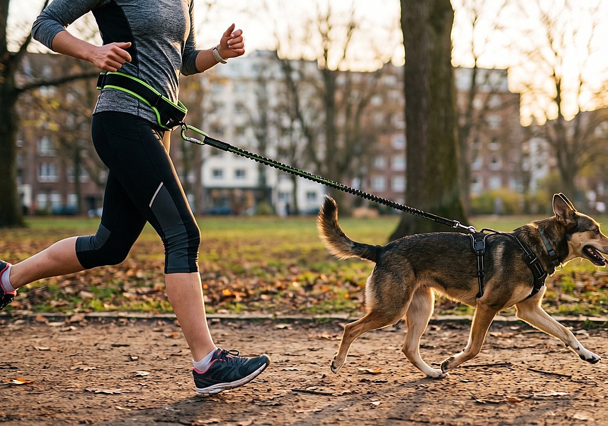 Las mejores correas manos libres para correr con tu perro libremente