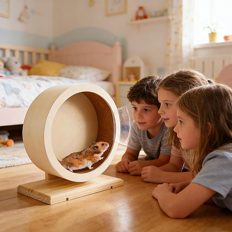 Los mejores ruedas de ejercicio y casitas para hamsters y erizos domésticos