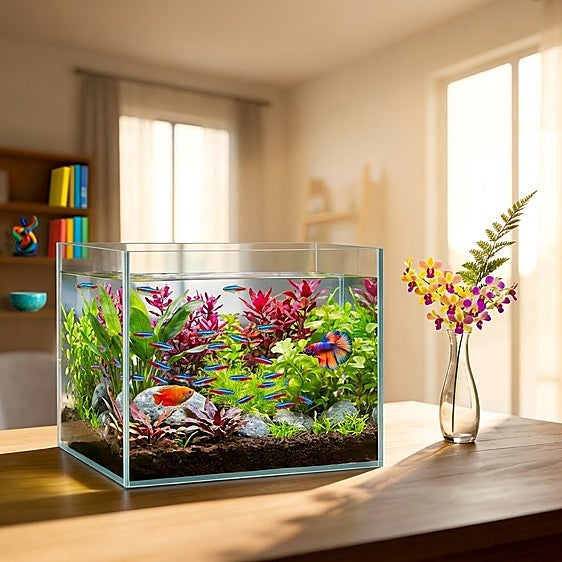 Si te gustan los peces, no te pierdas estos acuarios y peceras de diseño para casa