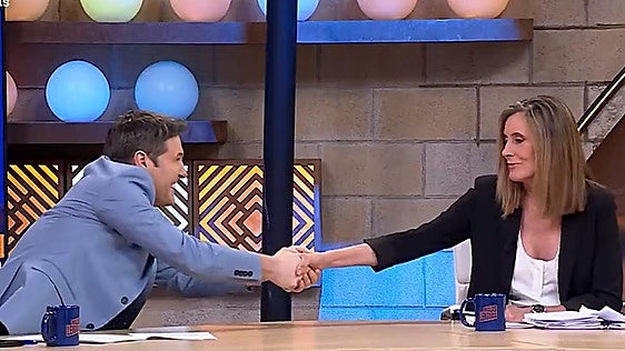 Marta Gómez Montero reaparece con Jesús Cintora tras abandonar el plató de 'Malas Lenguas'