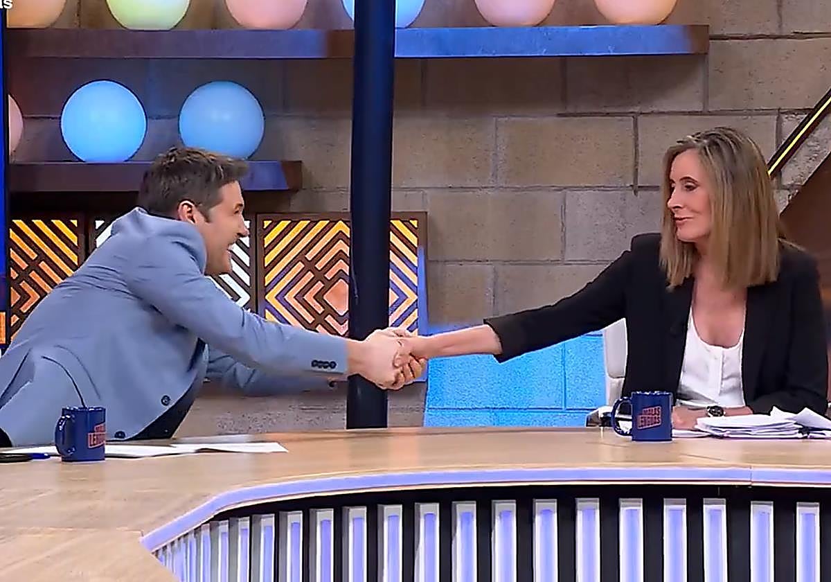 Marta Gómez Montero reaparece con Jesús Cintora tras abandonar el plató de 'Malas Lenguas'