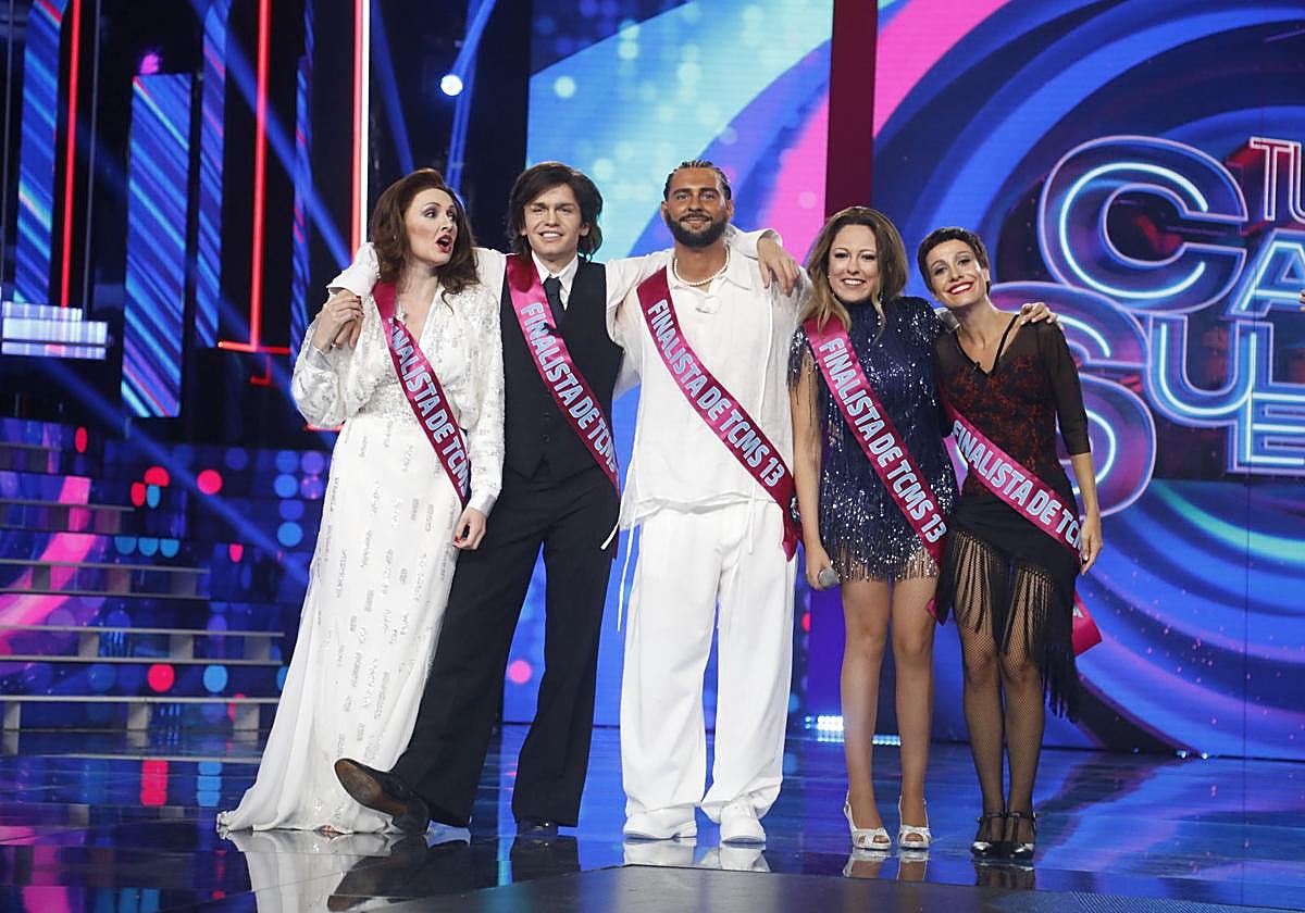 Los finalistas de 'Tu cara me suena'.