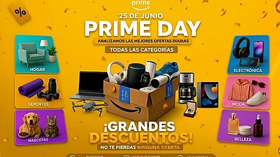 Tercer día de descuentos en el Prime Day 2026 de Amazon: No te pierdas estas ofertas que sí merecen la pena