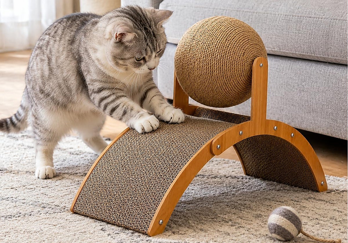 Descubre los mejores rascadores ecológicos para tu gato