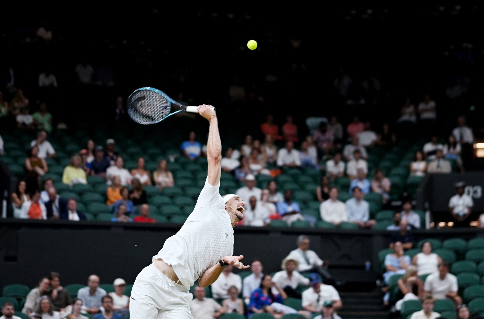 El tenista alemán Alexander Zverev.