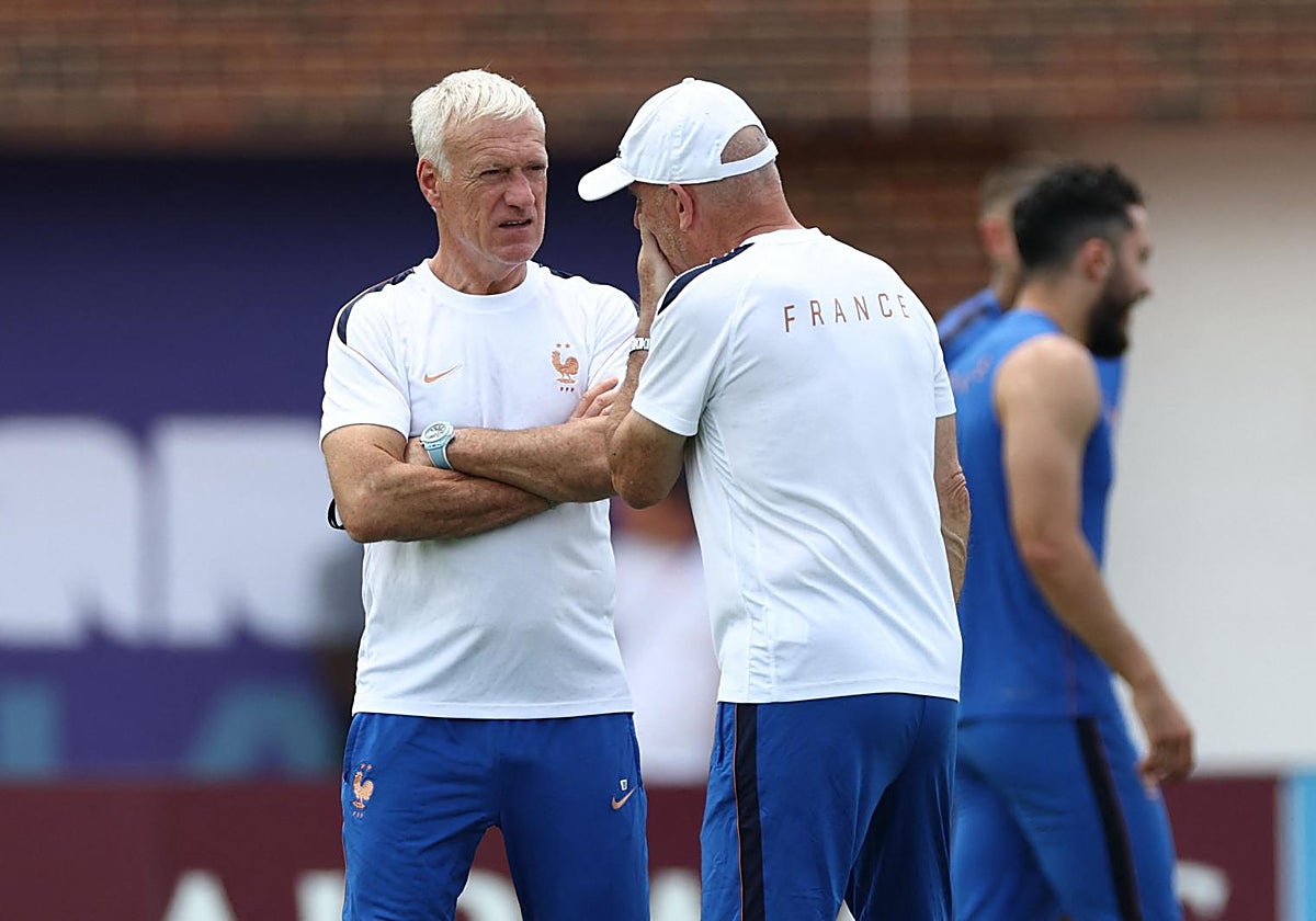 Deschamps carga el peso sobre España: «No quiero meter presión a Luis, pero son los favoritos»