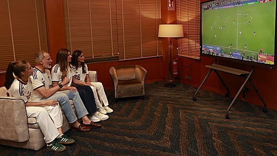 Los Reyes y sus hijas acompañarán a la selección española en Nueva York