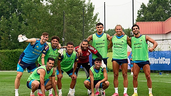 Una tormenta eléctrica obliga a España a suspender su último entrenamiento antes de la final