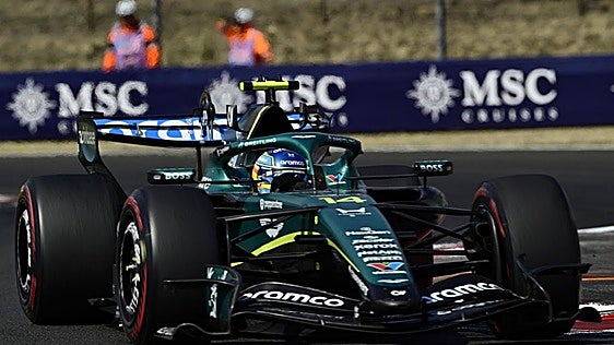 Aston Martin prueba el motor Honda de la esperanza