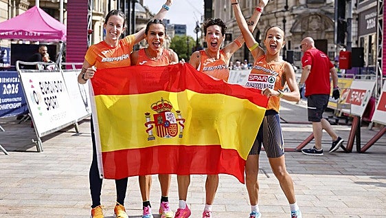 España cierra el Europeo con ocho medallas