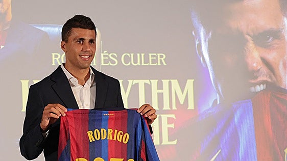 El Barça ficha a Rodri, el GPS que necesitaba el Madrid: «Fue siempre mi primera opción»