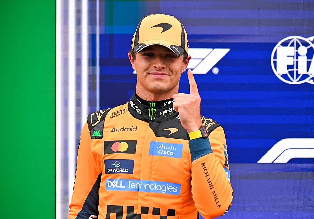 Norris aprovecha su 'momentum' y Alonso se queda corto