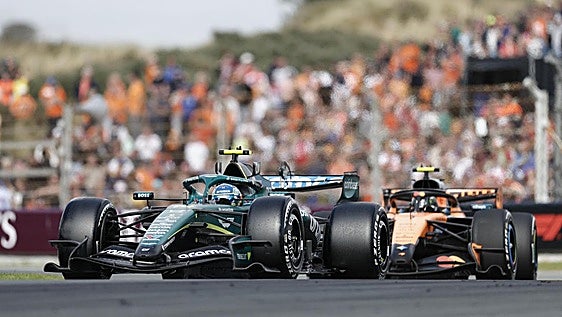 Alonso suda tinta para sumar dos puntos de oro