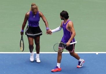 Alcaraz y Serena, eliminados del dobles mixto