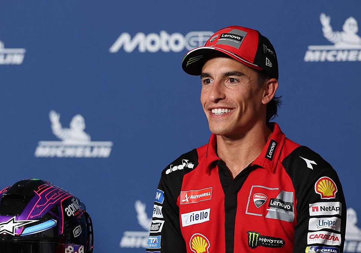 Aragón llega como un bálsamo para Marc Márquez
