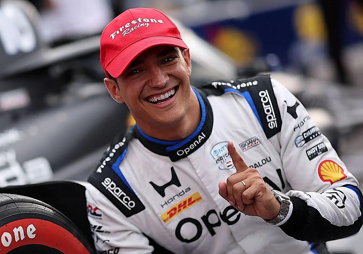 Álex Palou (29 años) es el quinto español en participar en la IndyCar tras Pepe Romero, Fermín Vélez, Oriol Servià y Fernando Alonso, pero el único en triunfar.