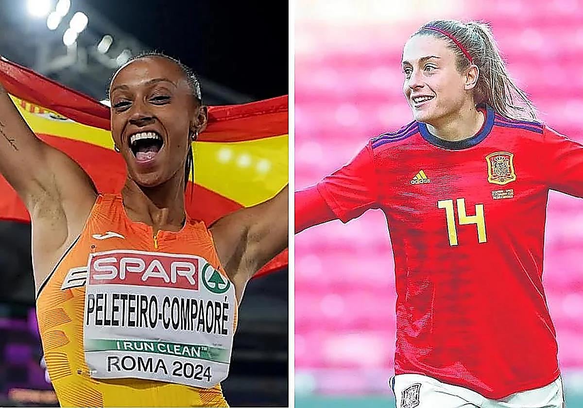 Ana Peleteiro y Alexia Putellas