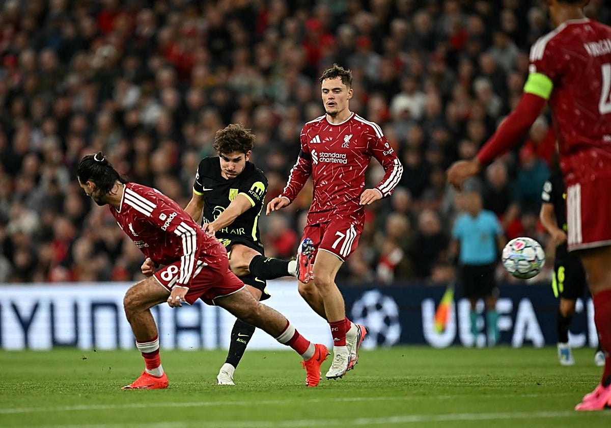 Al Atlético no le da para ganar al Liverpool