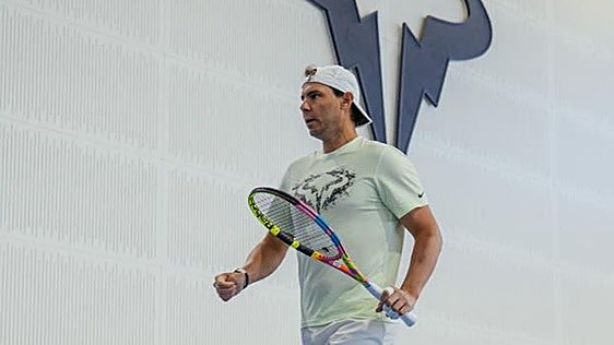 Rafa Nadal vuelve a las pistas para jugar partidos de exhibición