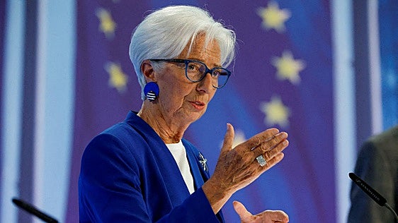 Lagarde abre la puerta a dejar antes de tiempo la presidencia del BCE