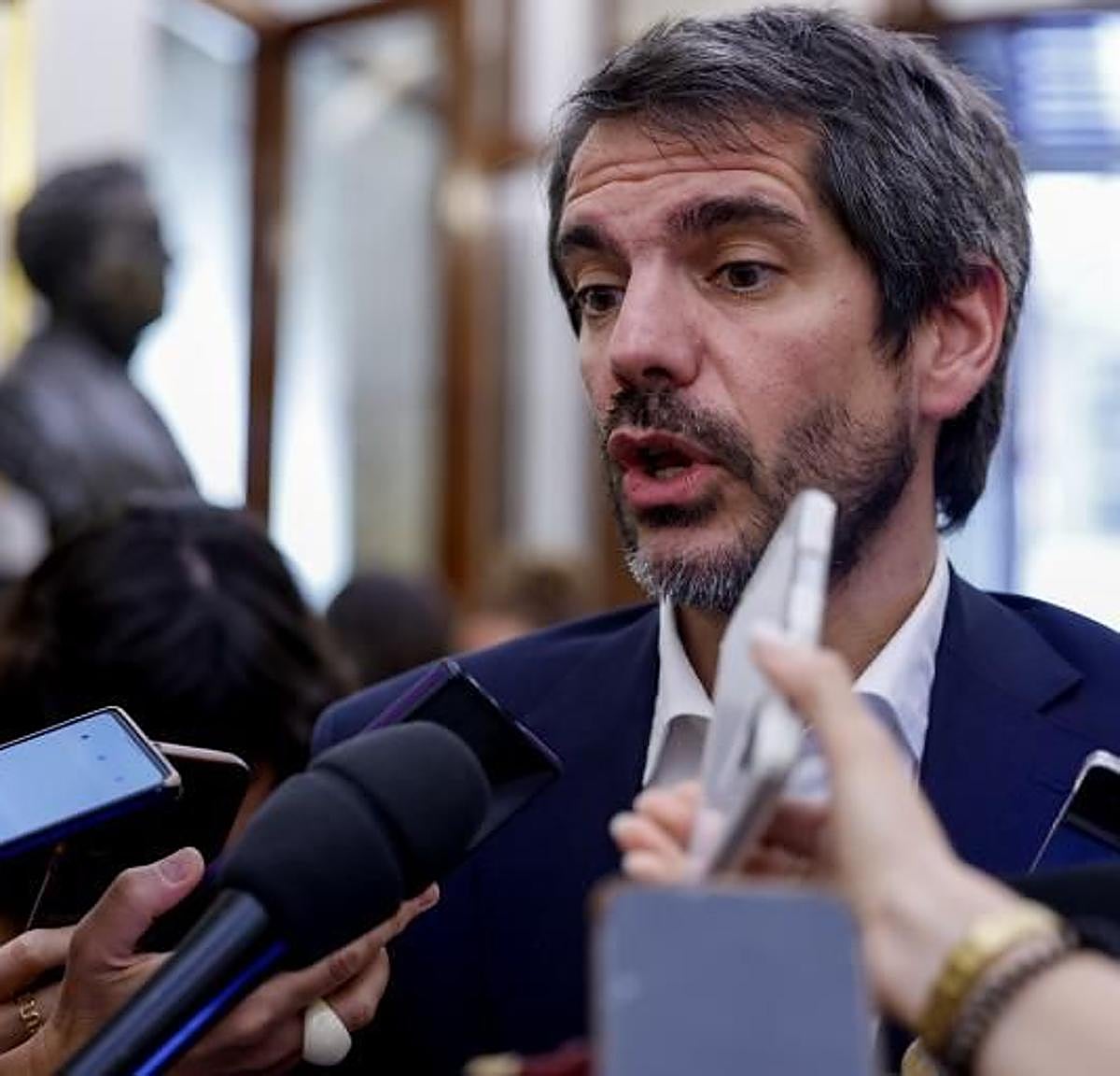 El ministro de Cultura, Ernest Urtasun