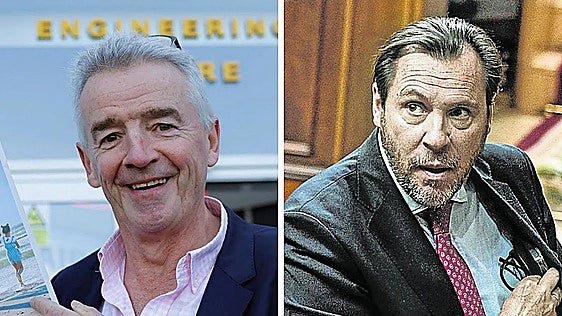 El dueño de Ryanair llama a Óscar Puente «fracasado» y le ofrece un libro de 'matemáticas para tontos'
