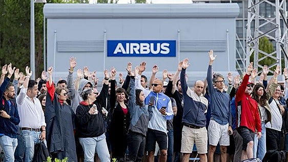 Airbus y sindicatos alcanzan un preacuerdo para acabar con la huelga tras mediar el Gobierno