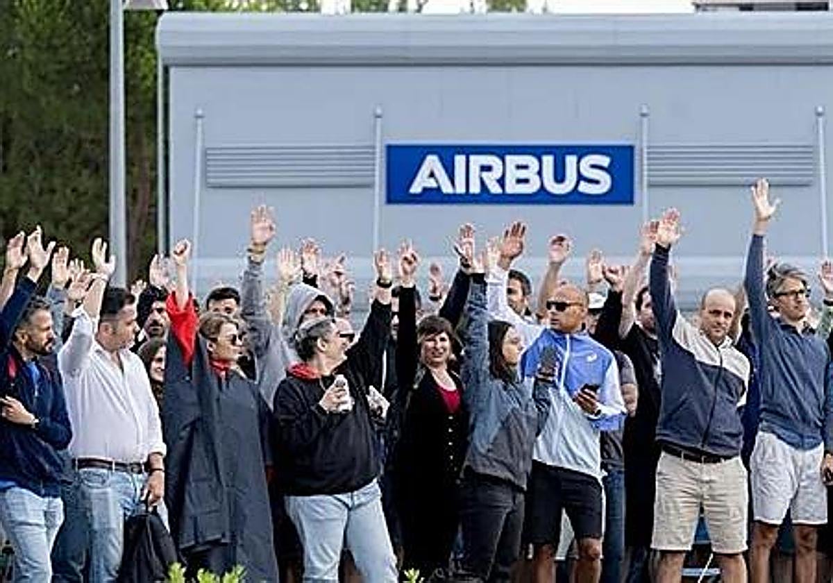 La plantilla de Airbus acepta por mayoría el preacuerdo para poner fin al conflicto en España