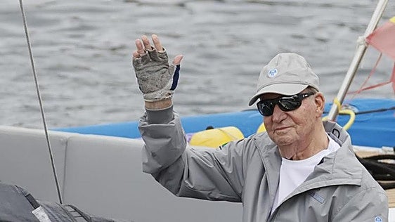 El rey Juan Carlos se reencuentra con la reina Sofía en Mallorca