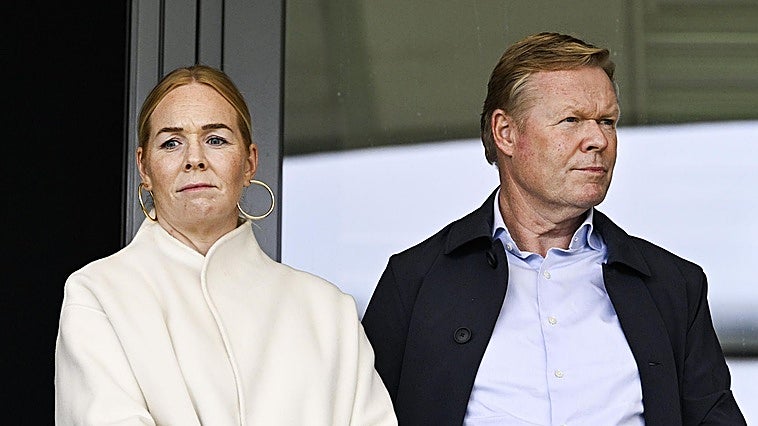 Muere la mujer de Ronald Koeman tras una larga lucha contra el cáncer