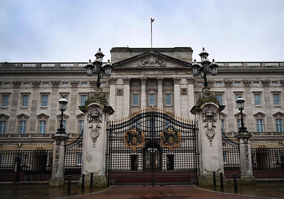 Fachada del Palacio de Buckingham
