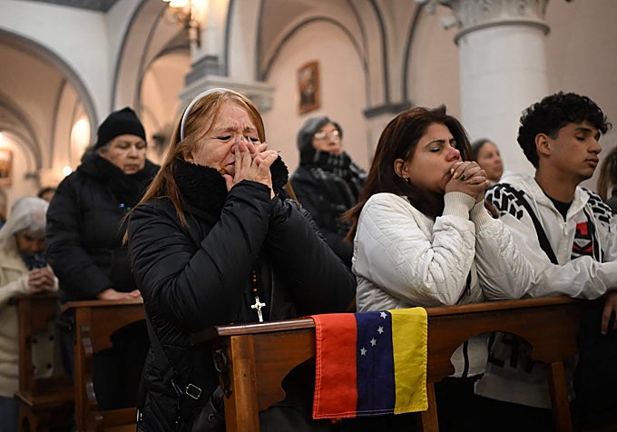 Misa por las víctimas del terremoto.