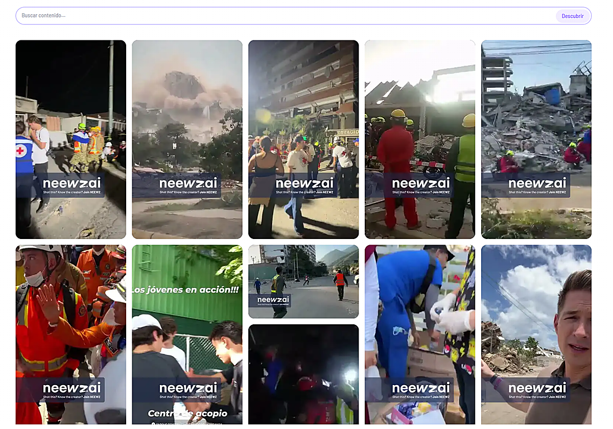 Neewz.ai recopila y verifica la información pública sobre el terremoto.