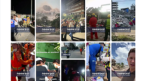 El venezolano que utiliza la IA para arrojar luz sobre el terremoto: «Queremos la verdad»