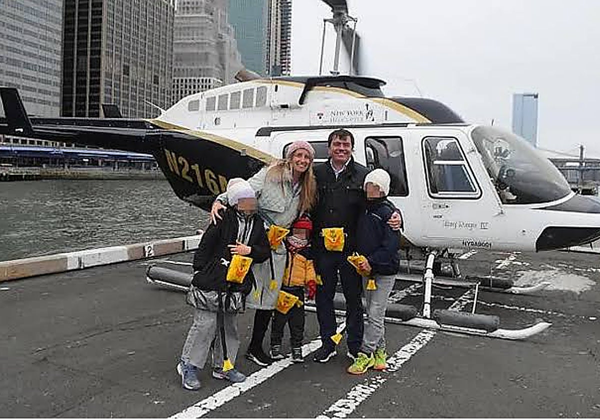 New York'ta İspanyol bir ailenin öldüğü helikopter kazasının olası nedeni, bir grup kazın çarpması
