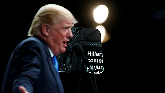 El operador del teleprónter de la Casa Blanca ganó más de 100.000 dólares apostando a los discursos de Trump