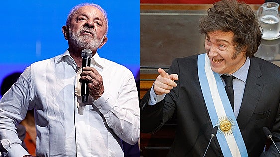 Milei abre una crisis con Brasil al llamar «basura socialista» a Lula