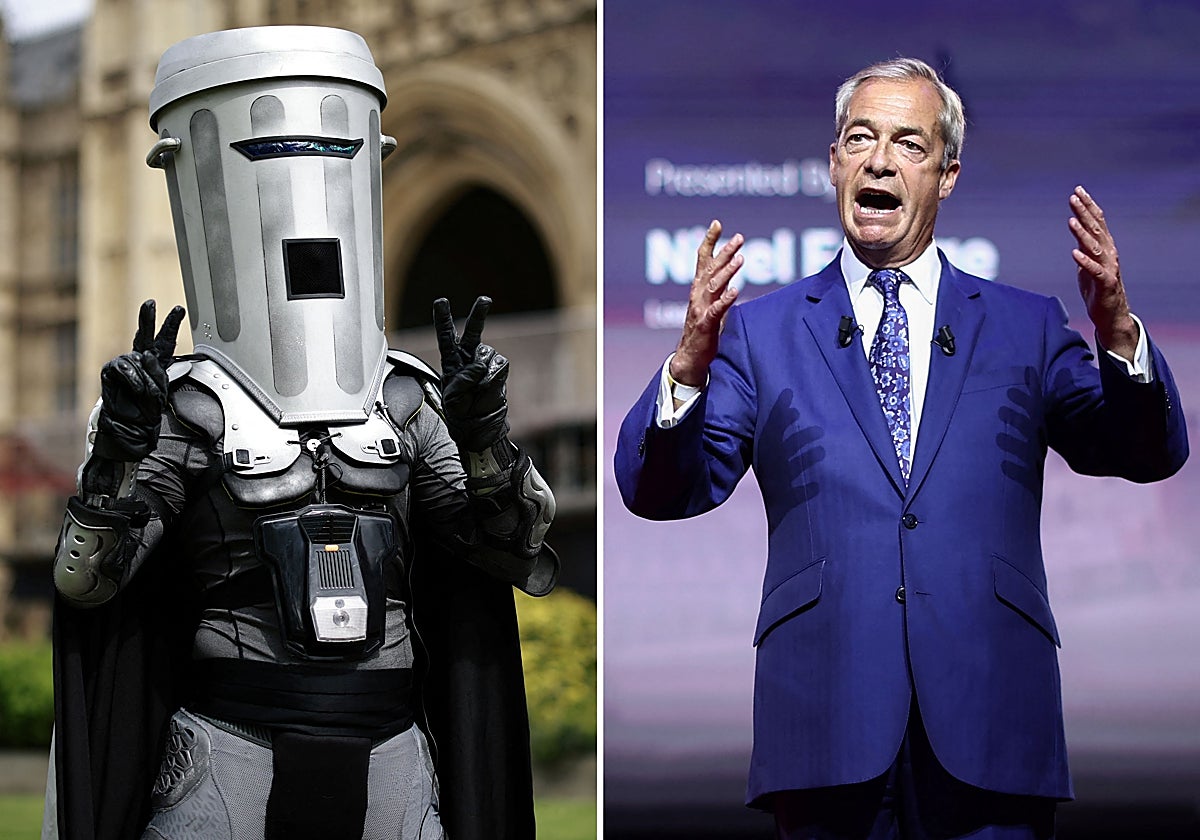 El ultra Farage revalida su escaño en el Parlamento británico al vencer al Conde Cubo de Basura