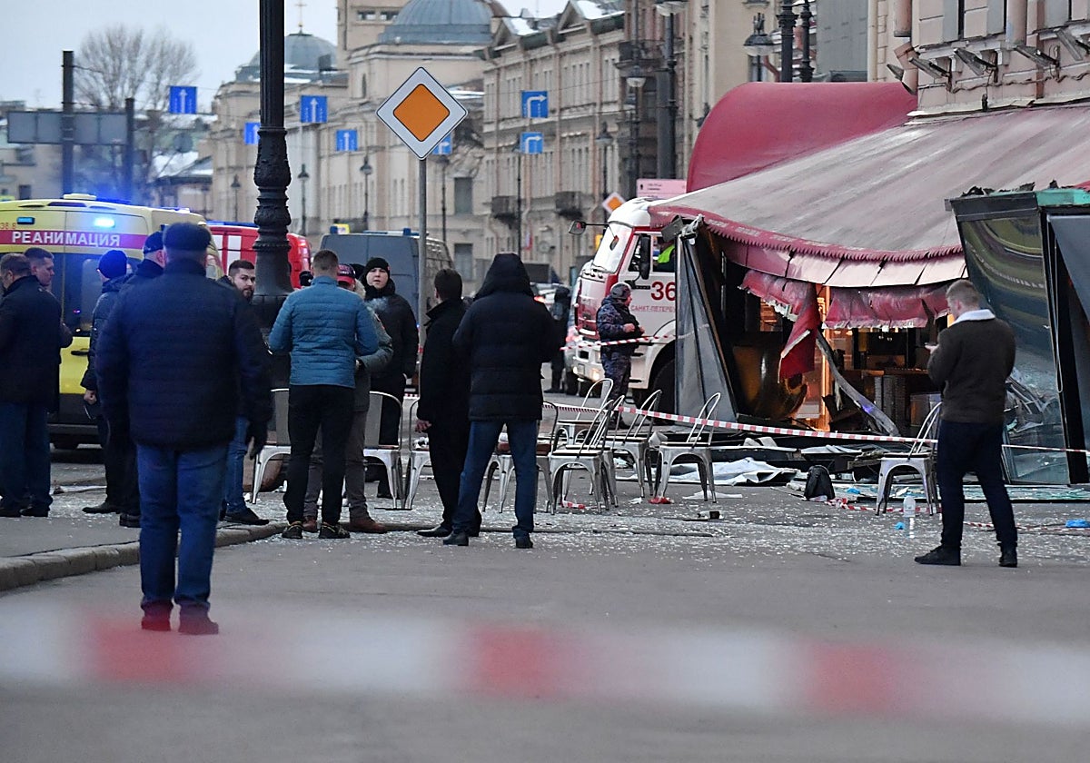 Muere un teniente coronel ruso en un atentado con bomba en San Petersburgo