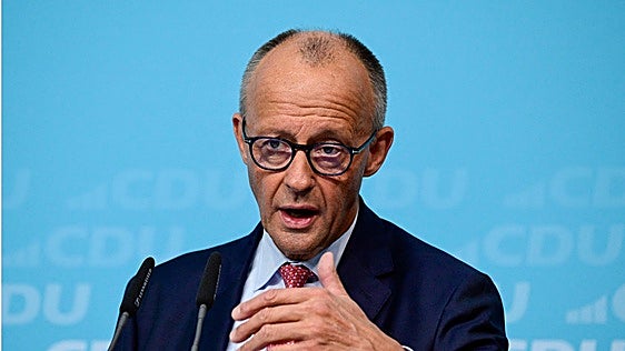 Friedrich Merz, canciller de Alemania.