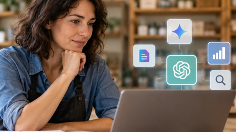 Cómo usar ChatGPT, Claude o Gemini para optimizar tu pyme paso a paso