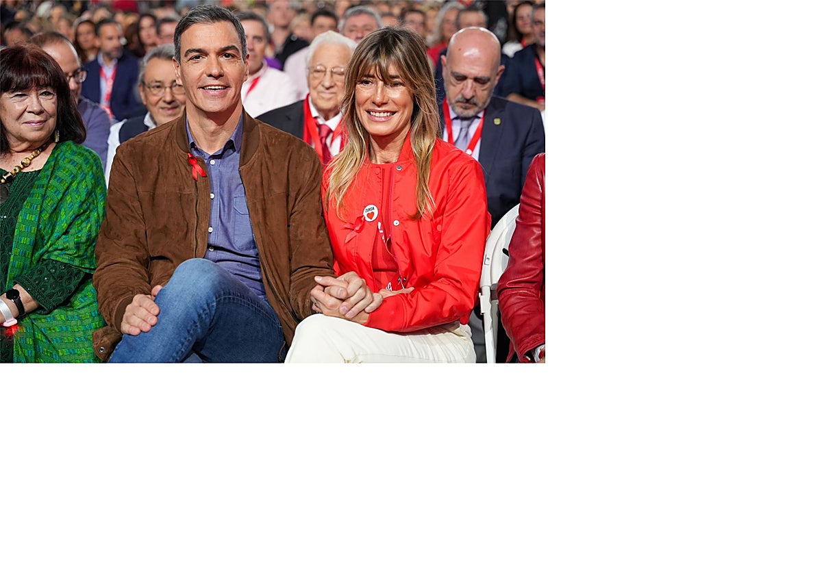 Pedro Sánchez y Begoña Gómez.